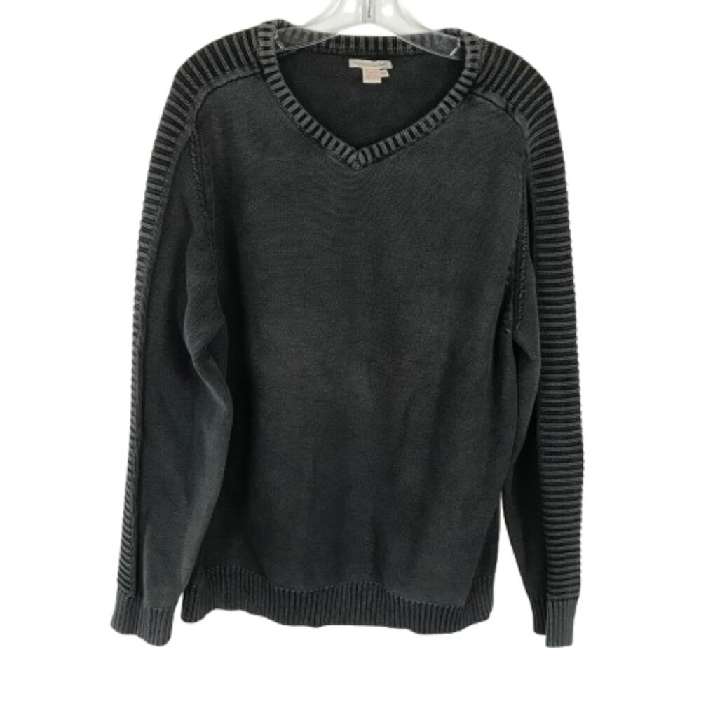 Carbon2Cobalt Mens Size XL Enzyme Wash Pullover 100% Cotton Pullover Sweater